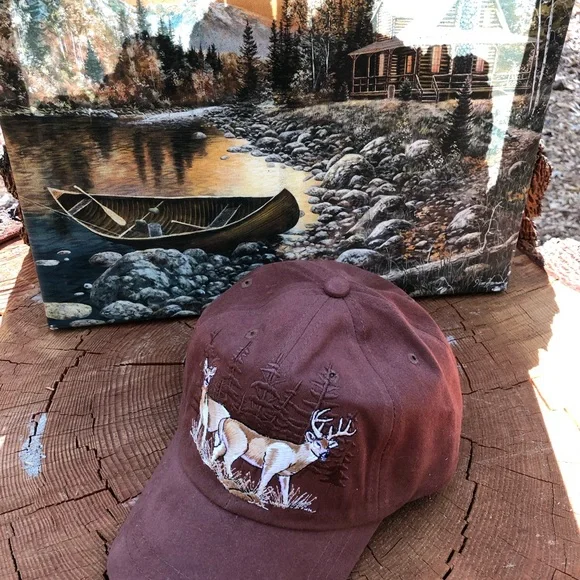 Shasta Wear Mens Baseball Hat Brown NEW - Picture 9 of 10